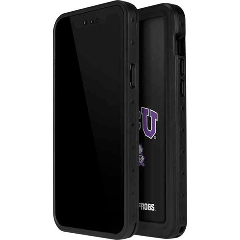 Texas Christian University TCU Horned Frogs Logo iPhone 15 Plus Waterproof Case